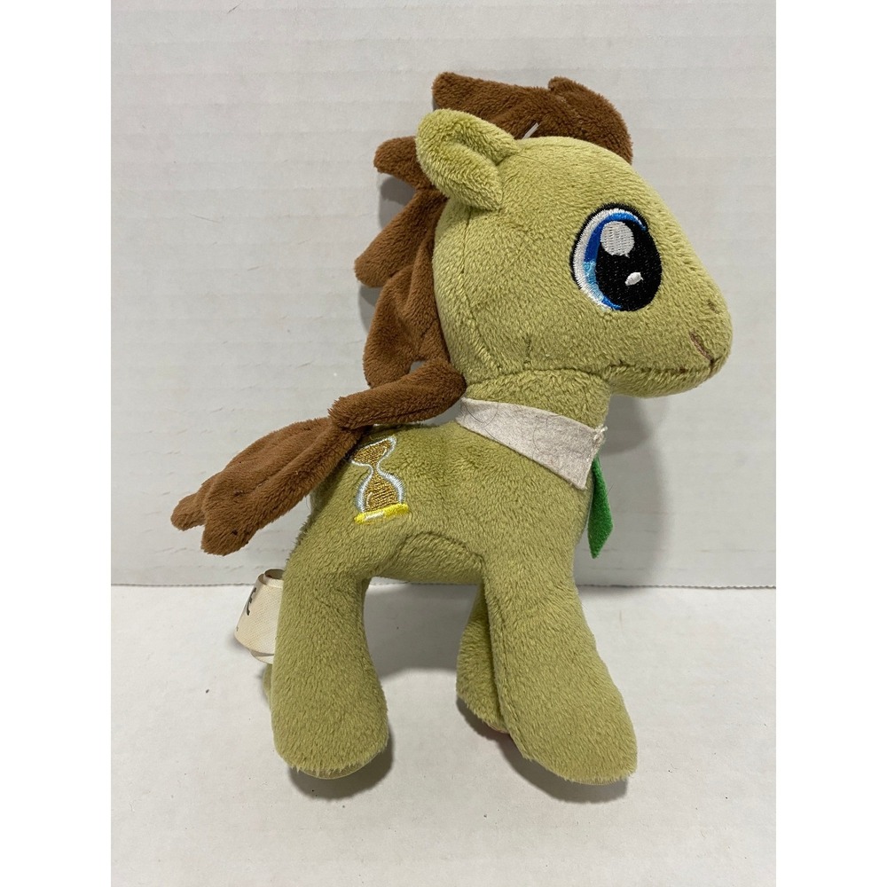 My Little Pony Plush Dr Hooves Time Turner Hourglass Green 7 Inch NWT